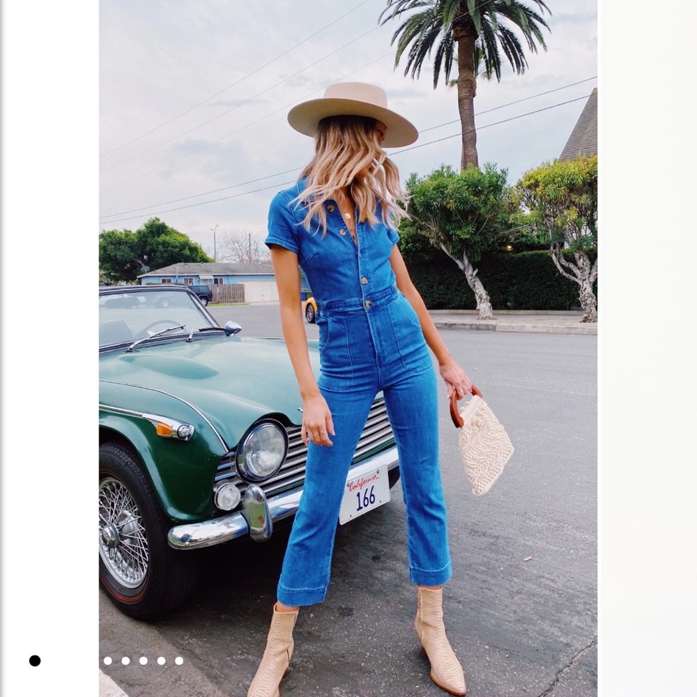 Show Me Your MuMu Emery Jumpsuit Sz M
